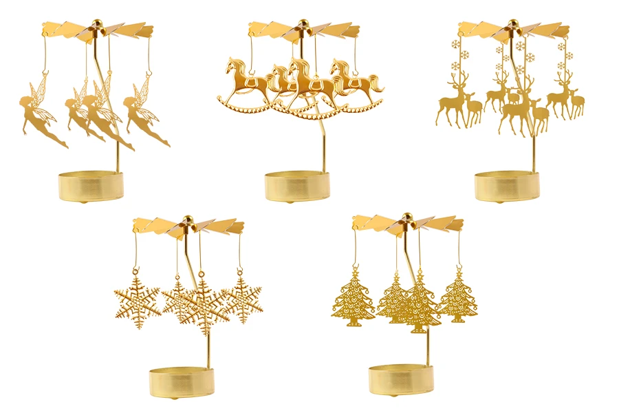 Dekorativni karusel za svećice u više oblika (prečnik osnove za svećicu 45 mm)-slika_proizvoda