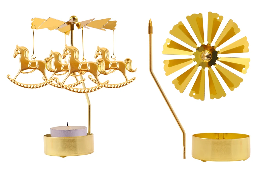 Dekorativni karusel za svećice u više oblika (prečnik osnove za svećicu 45 mm)-grupa_slika