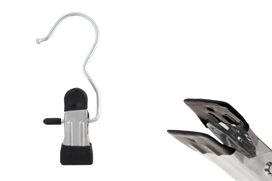 Metalna kuka sa klipom i crnom ručkom 108x23 mm-slika_proizvoda