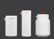 Bela plastična kutijica 100mL sa sigurnosnim klik poklopcem za pilule i kapsule-grupa_slika