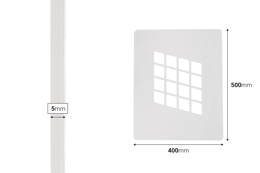 Panel od poliestera za pravljenje senki na fotografijama 400x500 mm, više vrsta Panel od poliestera za pravljenje senki na fotografijama 400x500 mm, više vrsta