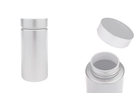 Plastična srebrna PET kutijica 180mL za lekove i kapsule - 12 kom-1