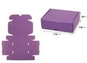 Kartonska kutija 170x130x60mm bez prozora, u više boja - 20 kom