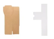 Kraft braon kutija 70x70x95mm, sa belim unutrašnjim kartonskim dodatkom - 50 kom Kraft braon kutija 70x70x95mm, sa belim unutrašnjim kartonskim dodatkom - 50 kom