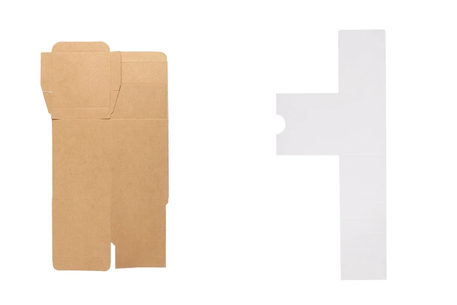 Kraft braon kutija 70x70x95mm, sa belim unutrašnjim kartonskim dodatkom - 50 kom Kraft braon kutija 70x70x95mm, sa belim unutrašnjim kartonskim dodatkom - 50 kom