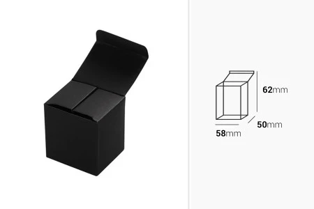 Crna kartonska kutija 50x58x62mm - 50 kom-2