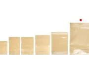 Kraft (14c) DoyPack kesice 200x50x300mm sa providnom prednjom stranom (8c), zip zatvaranjem i mogućnošću termo zatvaranja – 100 kom