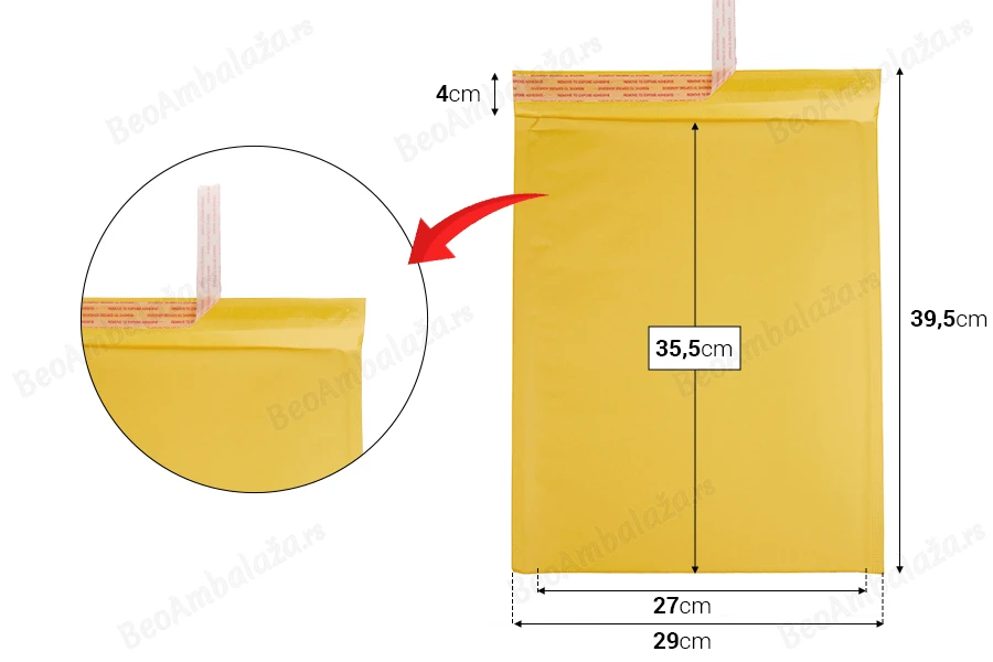 Koverta sa pucketavom folijom 29x36cm - 10 kom-dimenzije_slike