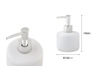 Keramička flašica za tečni sapun 300mL Keramička flašica za tečni sapun 300mL