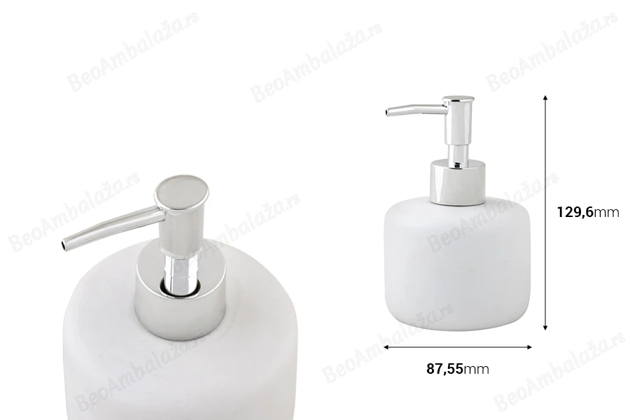 Keramička flašica za tečni sapun 300mL-dimenzije_slike