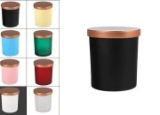 Staklena tegla 300mL, sa metalnim poklopcem i gumicom u više boja-grupa_slika