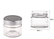 Tegla 106mL Plus*  (za T.O 58 Deep zatvarač) - bez zatvarača - 30 kom-dimenzije_slike