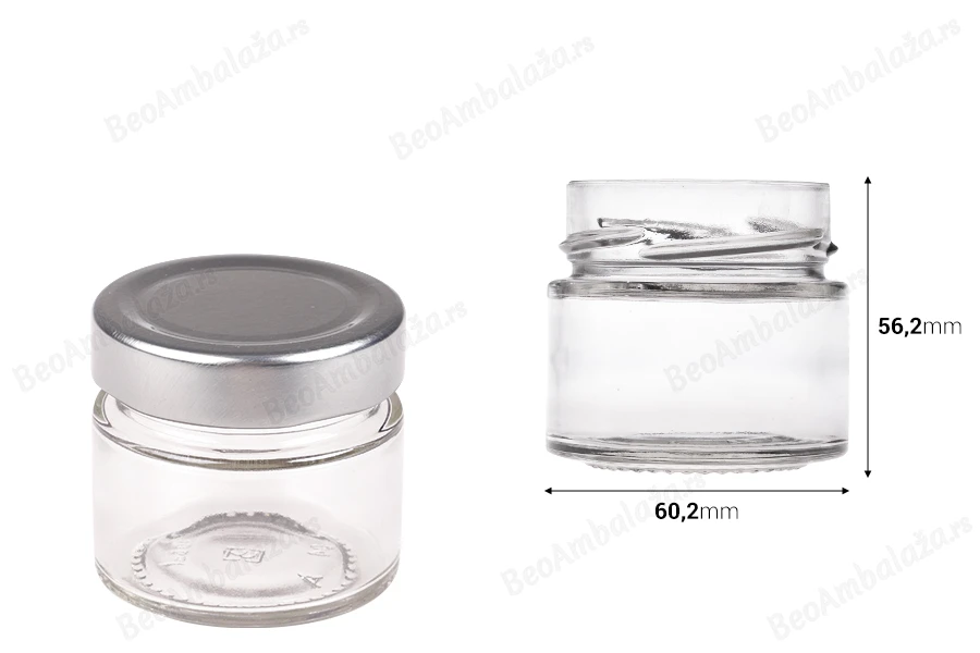 Tegla 106mL Plus*  (za T.O 58 Deep zatvarač) - bez zatvarača - 30 kom-dimenzije_slike