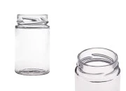 Staklena okrugla tegla 212mL Plus (za T.O. 58 Deep zatvarač) - bez zatvarača-slika_proizvoda