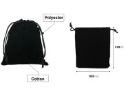 Vrećica od velura 100x120mm, u dve boje - 50 kom