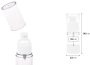 Airless plastična providna flašica 15mL za kreme