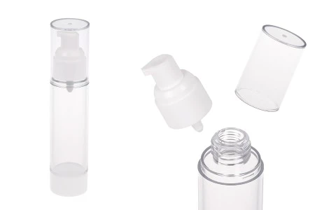 Airless plastična providna bočica 50mL za kreme-1