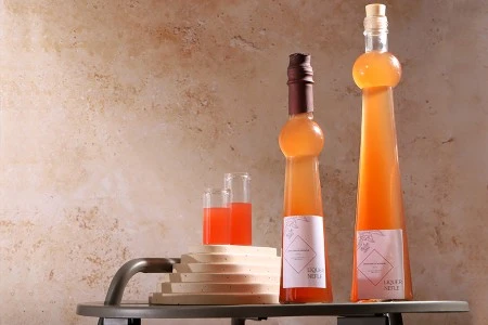 Dekorativna staklena flaša 260mL-3