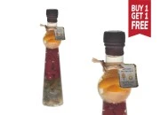 Staklena bočica 180mL sa povrćem, za dekoraciju kuhinje Staklena bočica 180mL sa povrćem, za dekoraciju kuhinje