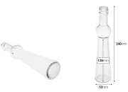 Ukrasna staklena flaša 180mL Ukrasna staklena flaša 180mL
