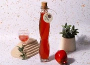 Dekorativna staklena flaša 320mL Dekorativna staklena flaša 320mL