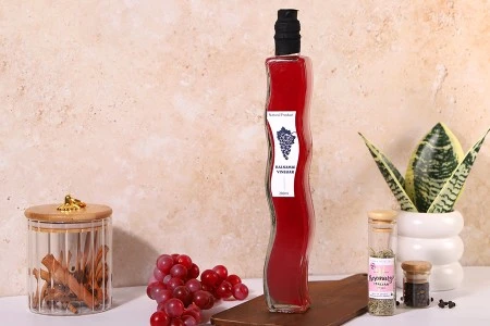 Dekorativna staklena flaša 280mL-3