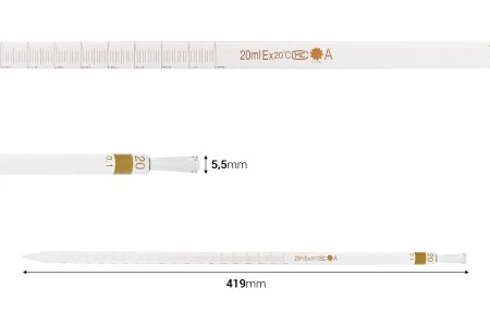 Staklena pipeta 20ml za dispanzer-2