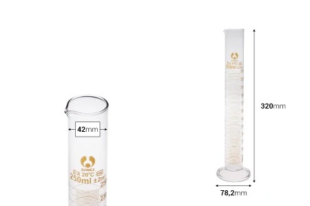 Staklena menzura 250mL-2