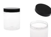 Plastična PET kutija 750mL za soli za kupanje, sa crnim zatvaračem 100x120 mm-slika_proizvoda