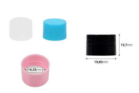 Plastični zatvarač PP18 sa unutrašnjom zaptivkom, više boja - 20 kom-2