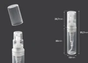 Plastični parfemski sprej 2mL (tester) - 50 kom Plastični parfemski sprej 2mL (tester) - 50 kom