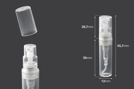 Plastični parfemski sprej 2mL (tester) - 50 kom-2