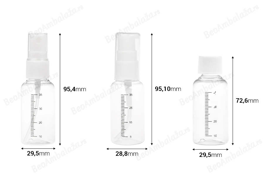 Set za putovanje - 5 flašica u plastičnom neseseru sa zip zatvaranjem-dimenzije_slike