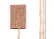 Ukrasna “gro”  traka od lana, braon boje,15mmx10m-slika_proizvoda