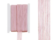 Ukrasna  “gro” traka od lana roze boje, 25mmx10m-slika_proizvoda