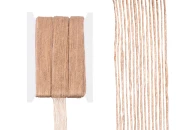 Ukrasna “gro”  traka od lana bež boje, 25mmx10m-slika_proizvoda