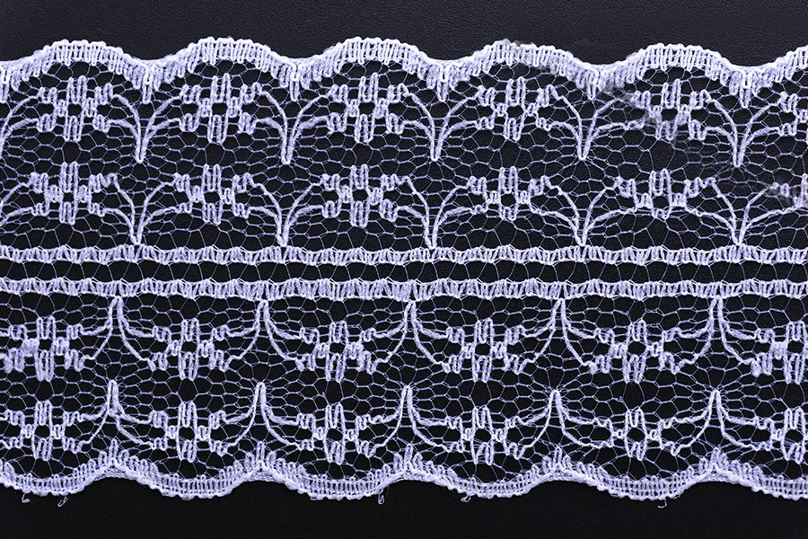 Čipka od poliestera, dvostruka, širine 45mm - komad je 10 metara-slika_proizvoda
