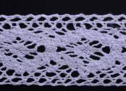 Bela pamučna čipka, širine 45mm - komad je 10 metara-slika_proizvoda