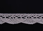 Bež pamučna delikatna čipka, širine 18mm - komad je 10 metara-slika_proizvoda