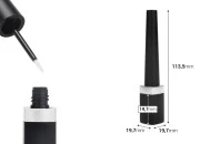 Bočica 8mL sa četkicom za eyeliner - 6 kom Bočica 8mL sa četkicom za eyeliner - 6 kom