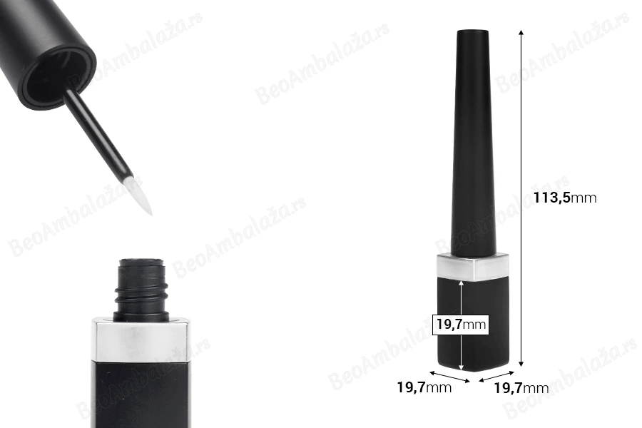 Bočica 8mL sa četkicom za eyeliner - 6 kom-dimenzije_slike