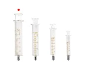 Stakleni špric 50ml sa metalnim vrhom i metalnom iglom Stakleni špric 50ml sa metalnim vrhom i metalnom iglom