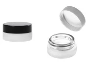 Teglica od peskiranog stakla 5mL, sa zaptivkom i aluminijumskim zatvaračem