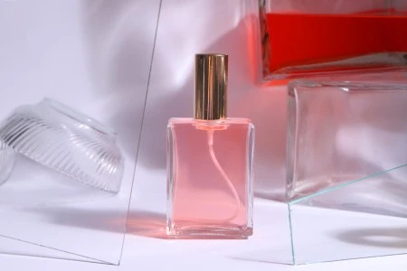 Četvrtasta pljosnata bočica 100mL za parfem, 18/415-5