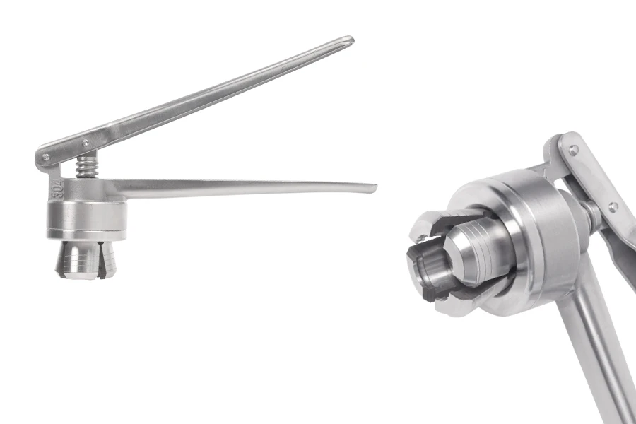 Alat za ručno zatvaranje sigurnosnih Crimp sprejeva 15 mm Alat za ručno zatvaranje sigurnosnih Crimp sprejeva 15 mm