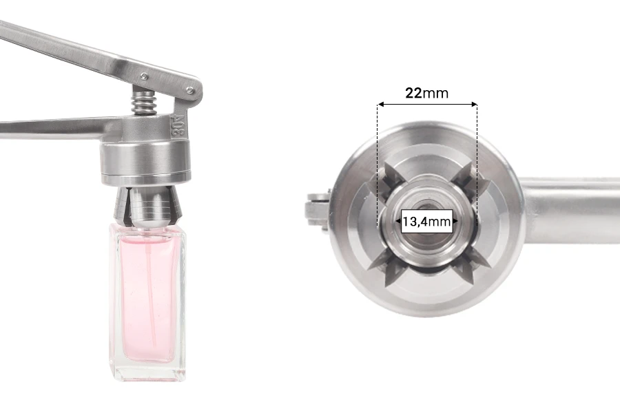 Alat za ručno zatvaranje sigurnosnih Crimp sprejeva 15 mm Alat za ručno zatvaranje sigurnosnih Crimp sprejeva 15 mm