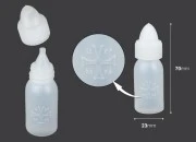 Providna plastična flašica 15mL sa krstom, za svetu vodicu Providna plastična flašica 15mL sa krstom, za svetu vodicu