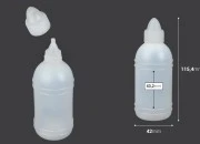 Plastična flašica 100mL, za aceton ili svetu vodicu -12 kom Plastična flašica 100mL, za aceton ili svetu vodicu -12 kom