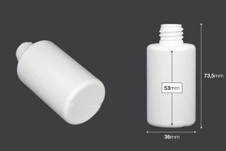Plastična flašica 50mL (PP 18) - bez zatvarača-2