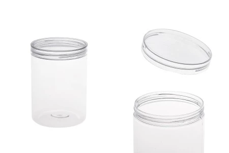 Plastična providna kutijica (PET) od 500 mL, 85x120 mm sa zatvaračem - 6 kom-1